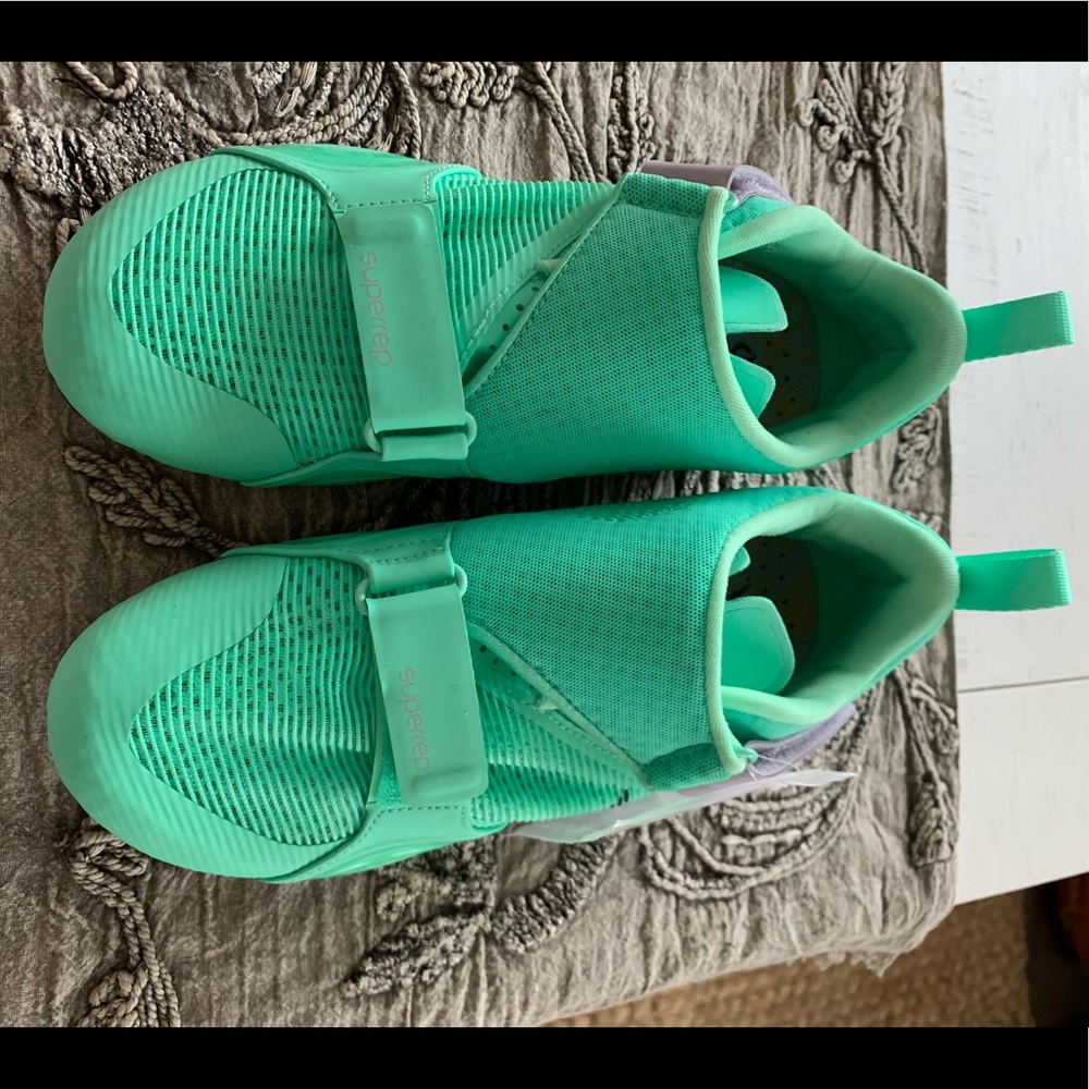 Nike SuperRep Cycle Shoes Green Glow - Worn Once SPD Clip In - Picture 5 of 11